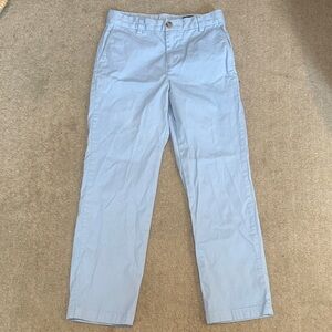 Vineyard Vines Chino Pants Boys Light Blue Cotton Sz 10